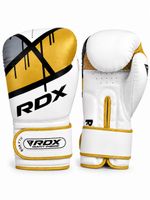 Boxhandschuhe RDX F7 – Weiss/Gold/Schwarz 10 Oz