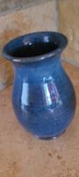 Blumenvase blau, Höhe 15 cm