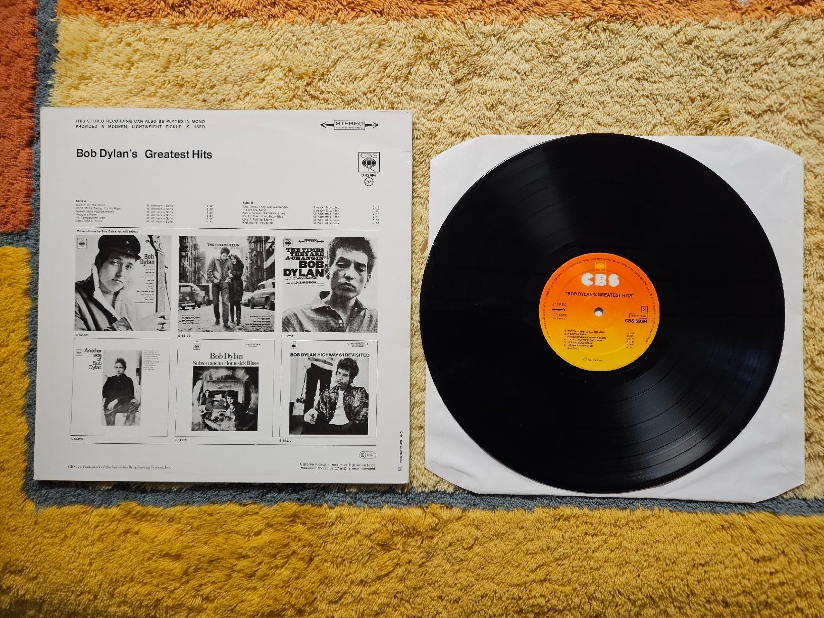Dischi in vinile: Bob Dylan Schallplatte Lp - Greatest Hits – Nuovo (secondo la descrizione) da Lyss venduto da Alexine 1
