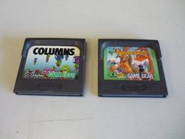 2 stk - Seaga Game Gear Games - Columns - Donald Duck