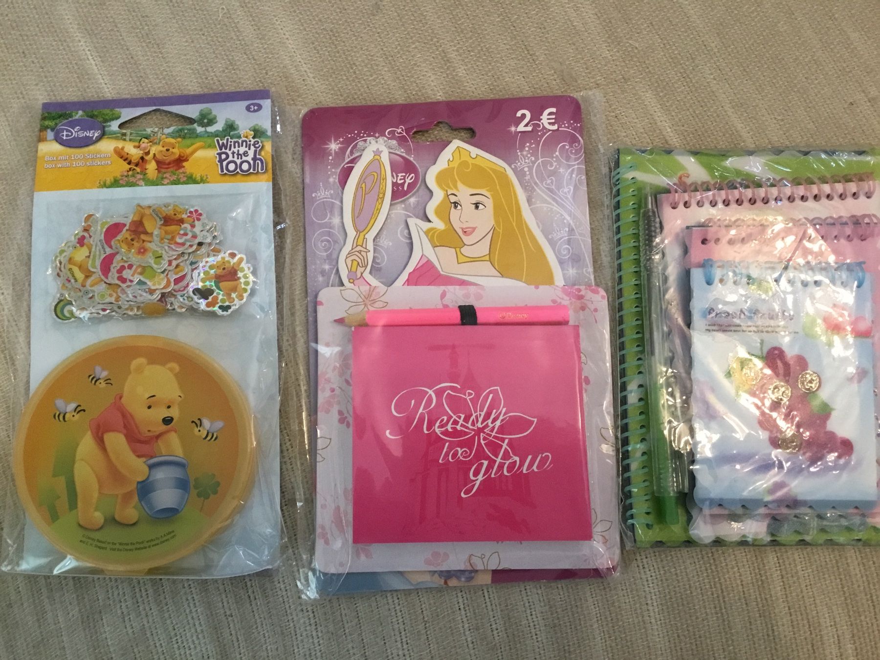 Blocchi: Sticker und 2 Schreibsets – Nuovo e nell'imballaggio originale da Diessenhofen venduto da quinto9