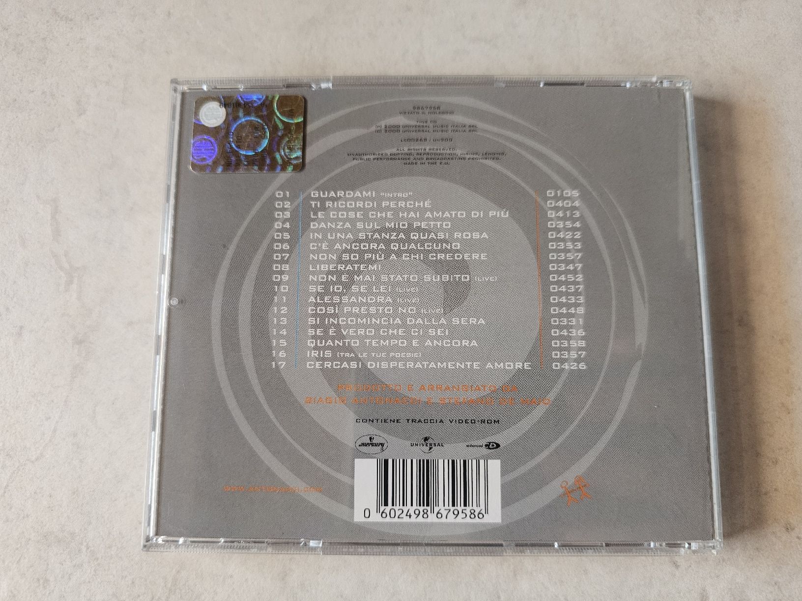 CDs: Biagio Antonacci  -  Tra Le Mie Canzoni – Gebraucht aus Schneisingen von backstore24 1