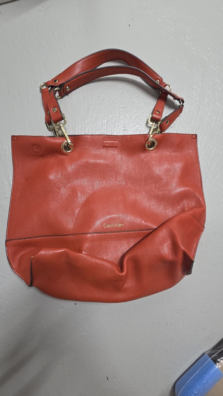 Calvin Klein Borse da donna: Calvin Klein Shopper orange – Usato da Berikon venduto da alko93