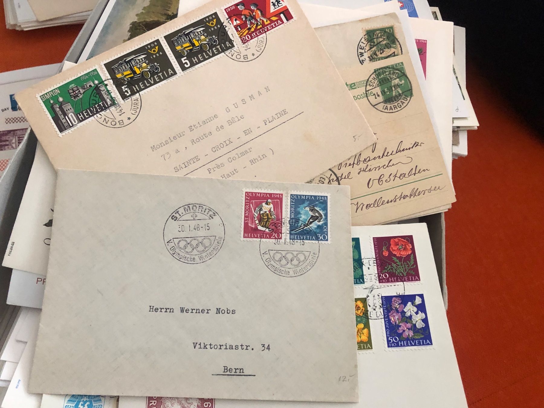 Alle Briefmarken: Wunderschachtel 3 mit BRIEFMARKEN – Gebraucht aus Lufingen von Rac0 4