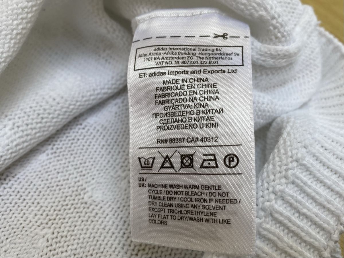 Adidas Maglioni & Felpe: Adidas Neo Pullover,  XS, Baumwolle weiss – Usato da Buochs venduto da H16 7