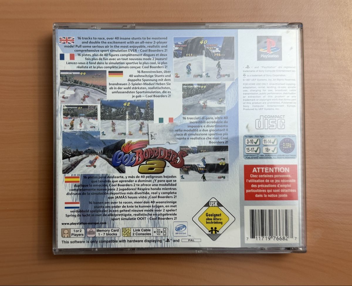 Sony Giochi: Cool Boarders 2, PlayStation 1 – Usato da Rüti ZH venduto da second.life 1