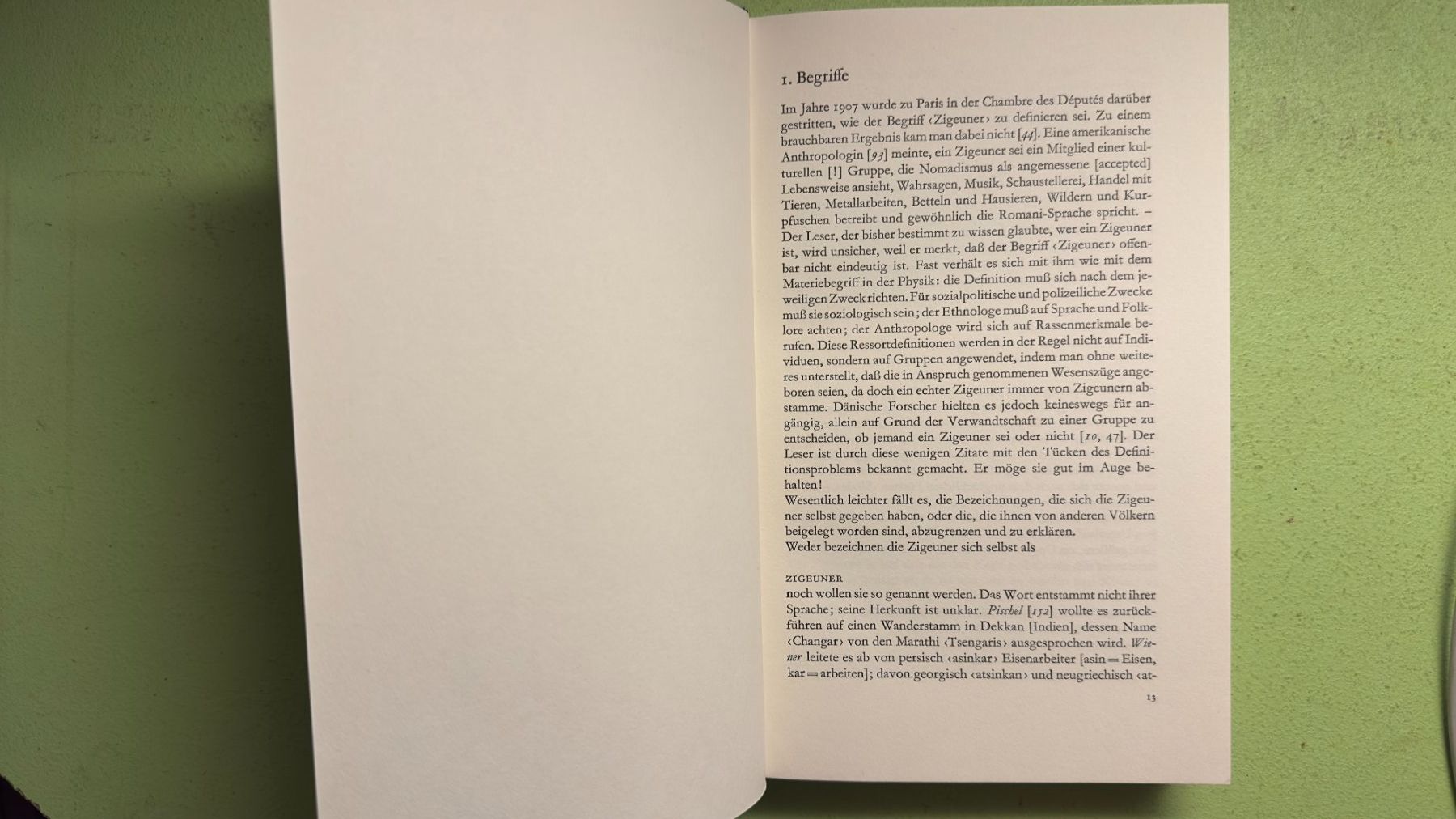 Bücher: Hermann Arnold: Die Zigeuner. – Gebraucht aus Zürich von allp 5