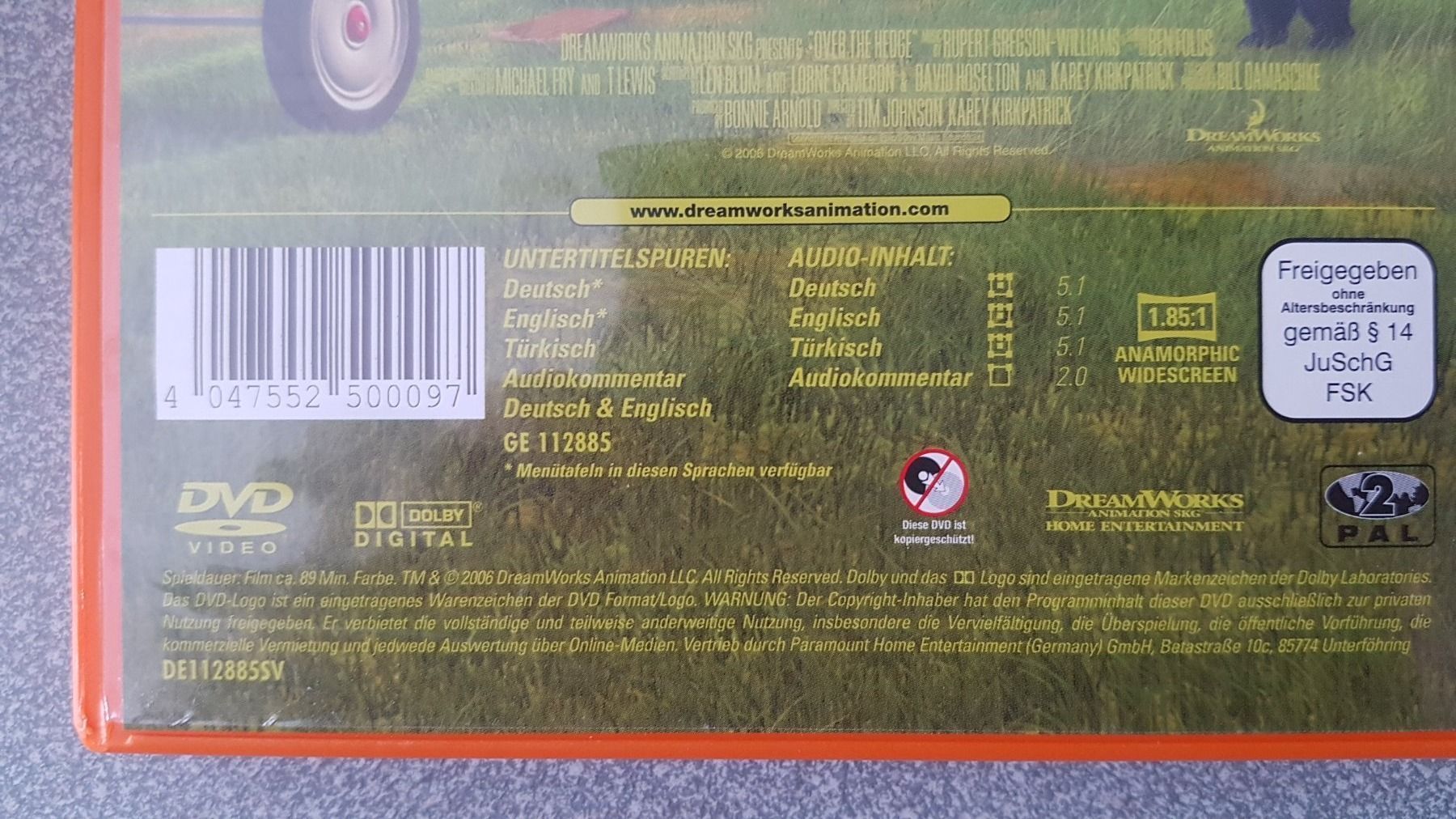 Tutti i DVDs: DVD Ab durch die Hecke – Usato da Oetwil am See venduto da fineli2 1
