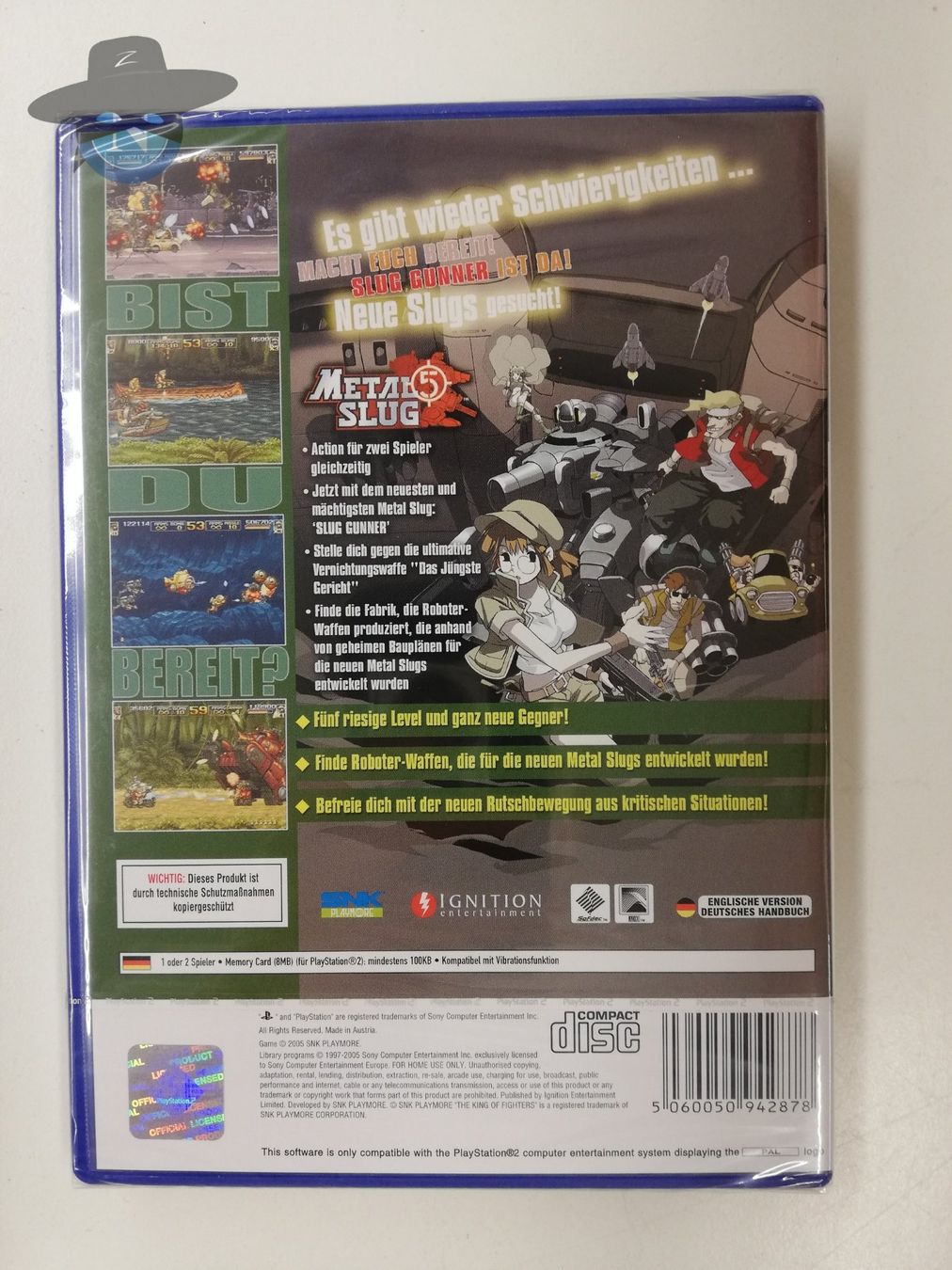 Sony Giochi: Metal Slug 5 / NEU - sealed / PS2 – Nuovo (secondo la descrizione) da St. Gallen venduto da zorro_dc 1