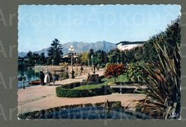 AK color Locarno TI Lungolago ≈ 1957 