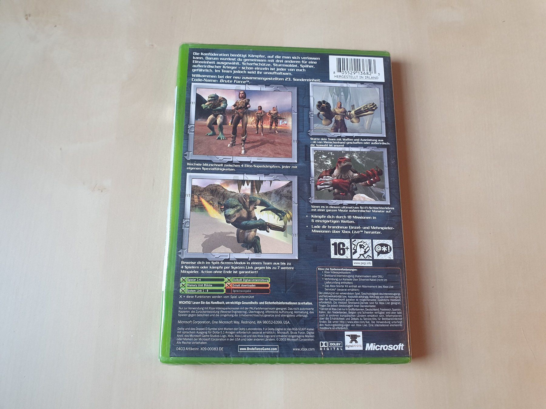 Microsoft Giochi: Brute Force neu und ovp – Nuovo e nell'imballaggio originale da Stansstad venduto da collectorsshop 1