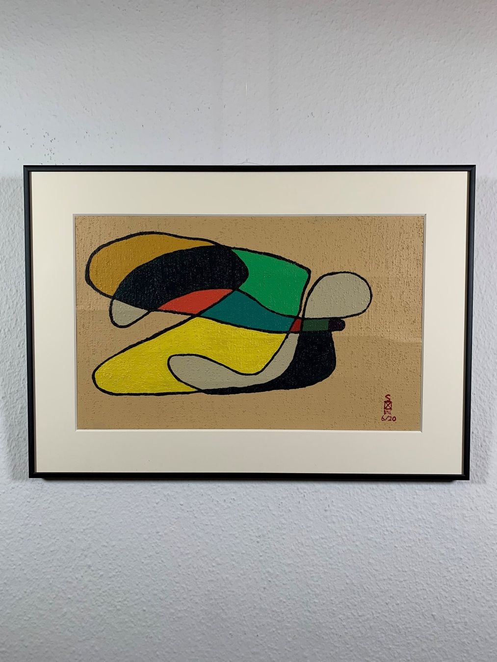 Dipinti: Original Schweizer Kunst: Gefallener Soldat – Usato da Basel venduto da EsZed