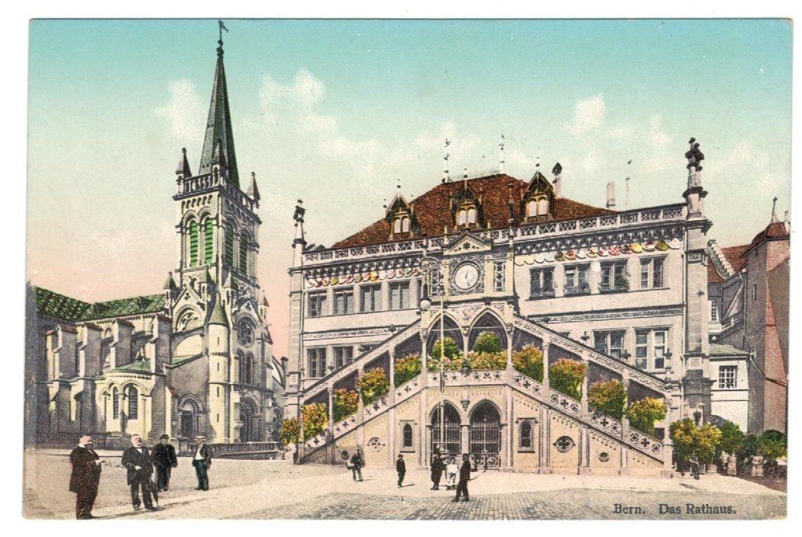 Cartoline postali: AK Bern Rathaus – Usato da Zürich venduto da tol_b7c7