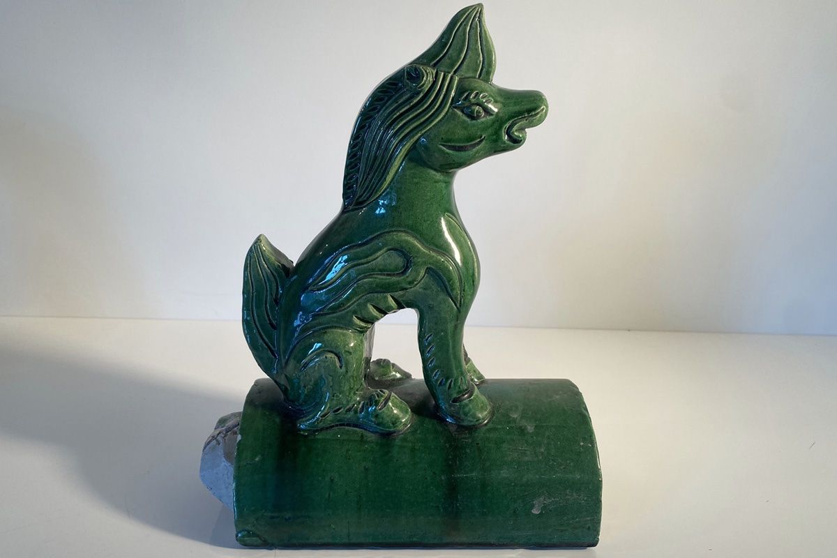 Steine & Dachziegeln: Chinesische Firstziegel Dachreiter Firstfliesen Firstspitzen – Gebraucht aus Ballwil von ClassicGallery 1