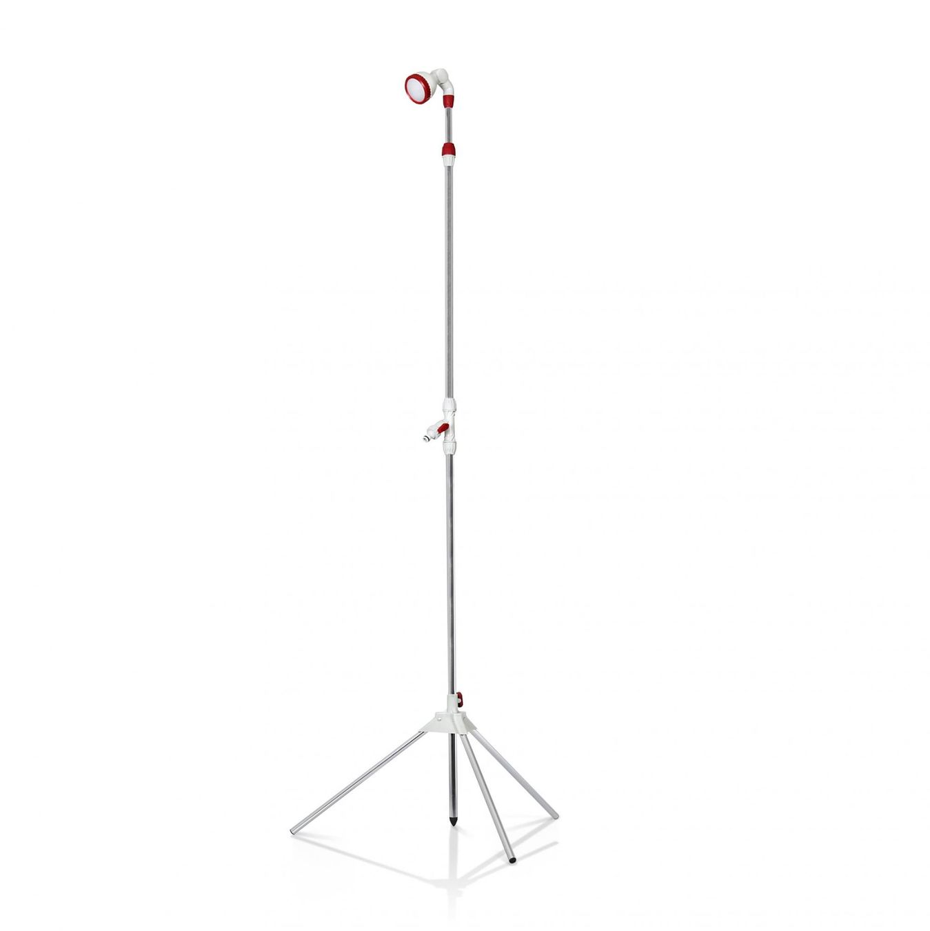 Duschen: Gartendusche m. Stativ 1,80 - 2,45m Pooldusche Campingdusche – Neu (gemäss Beschreibung) aus Baar von Werkzeugzentrum 1