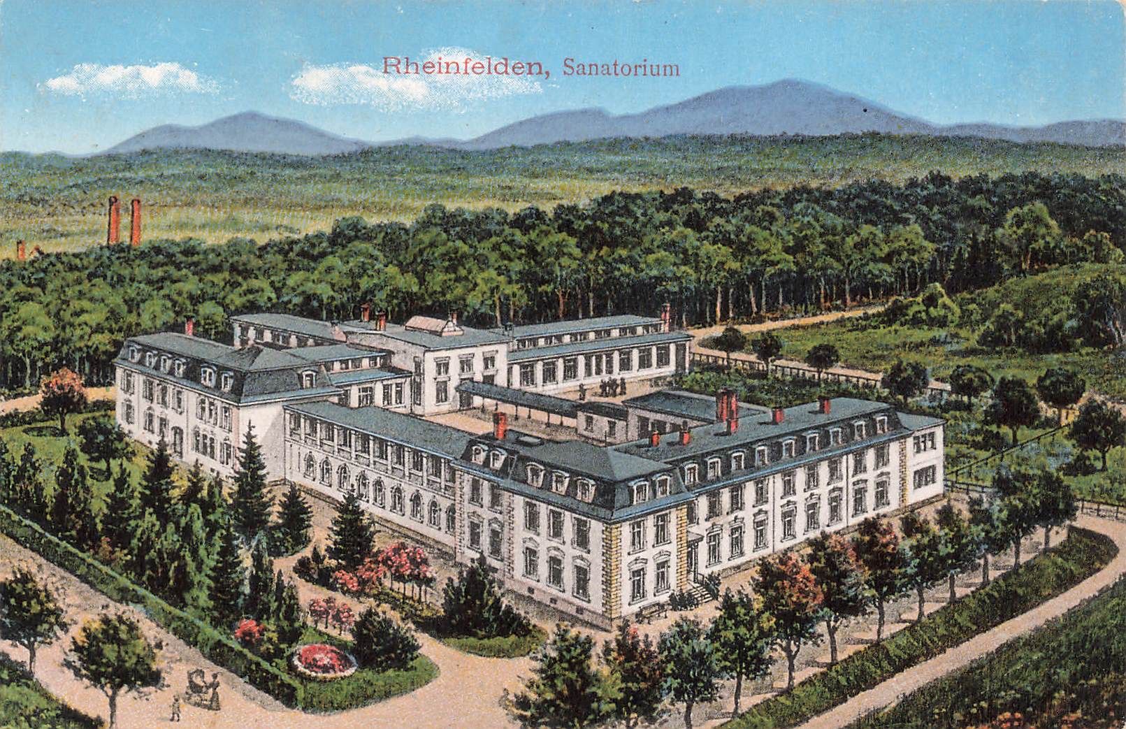 Cartoline postali: Rheinfelden Sanatorium – Usato da Biasca venduto da Blenio71