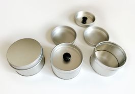 Runddose Universal Mini Ø63x45mm mit Innen- & Aussendeckel
