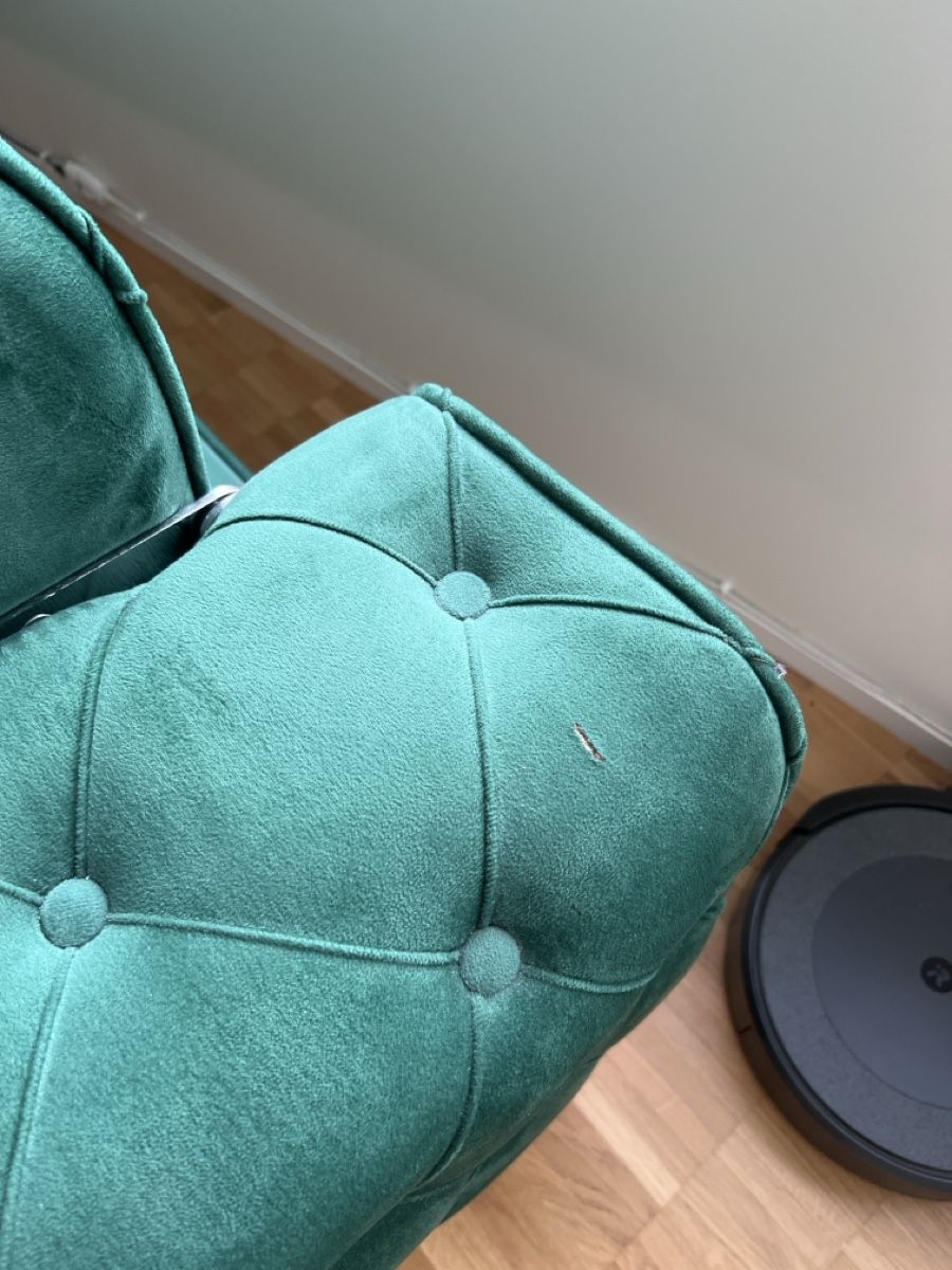 Divani: 2 Sofas Samt Grün Chesterfield Optik  – Usato da Reinach BL venduto da katttta 3