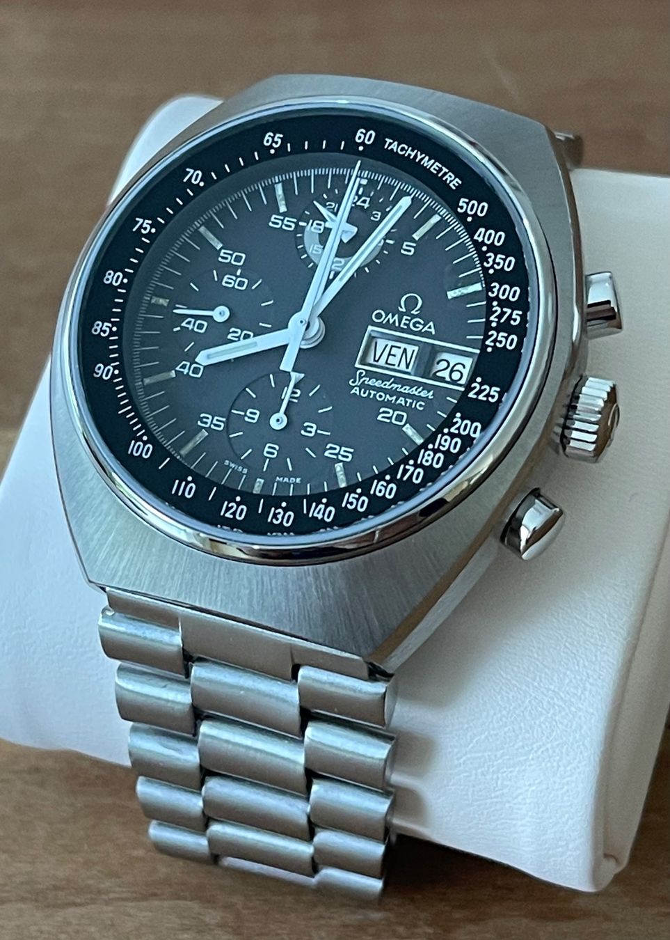 Omega Uhren: Omega Speedmaster Mark 4.5 Automatic 176.0012 inkl. Revision – Gebraucht aus Embrach von  2