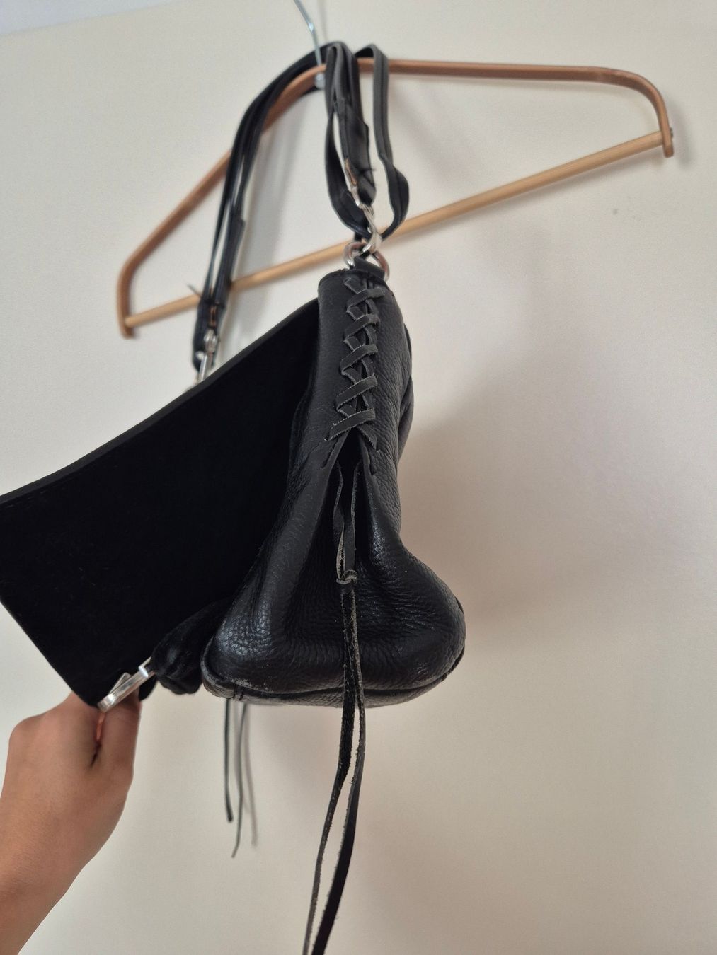 Zara Sacs: Ledertasche, Schwarz – D'occasion à Basel par gel_7ns8 9