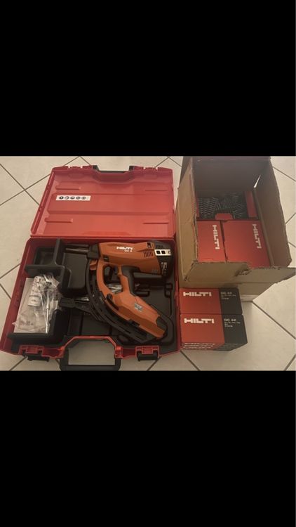 Cloueur à Gaz Hilti GX3 – Neuf – Pour Plaquiste Et Béton – Économie 1500€ Magasin