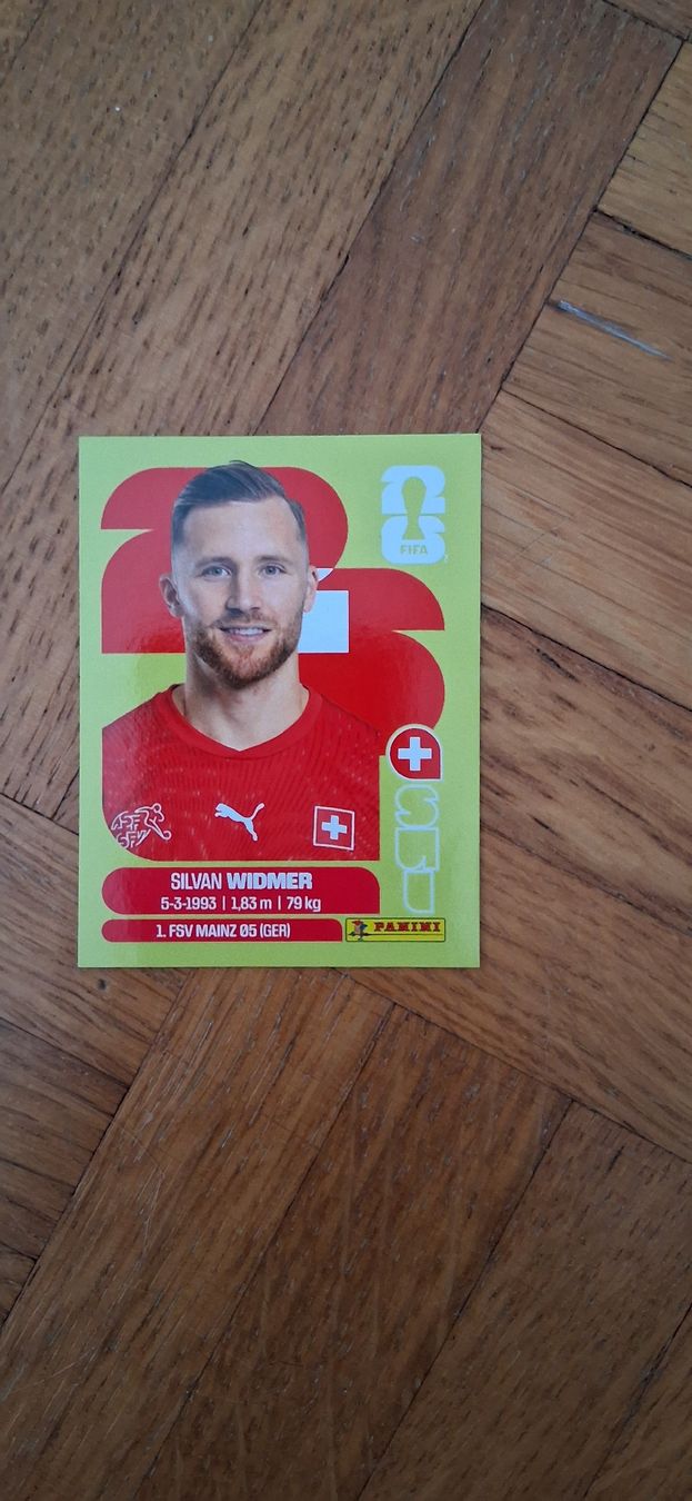 Panini Sammelbilder & Trading cards: WM- Panini 2026 Sticker Silvan Widmer – Gebraucht aus Zürich von Pryter