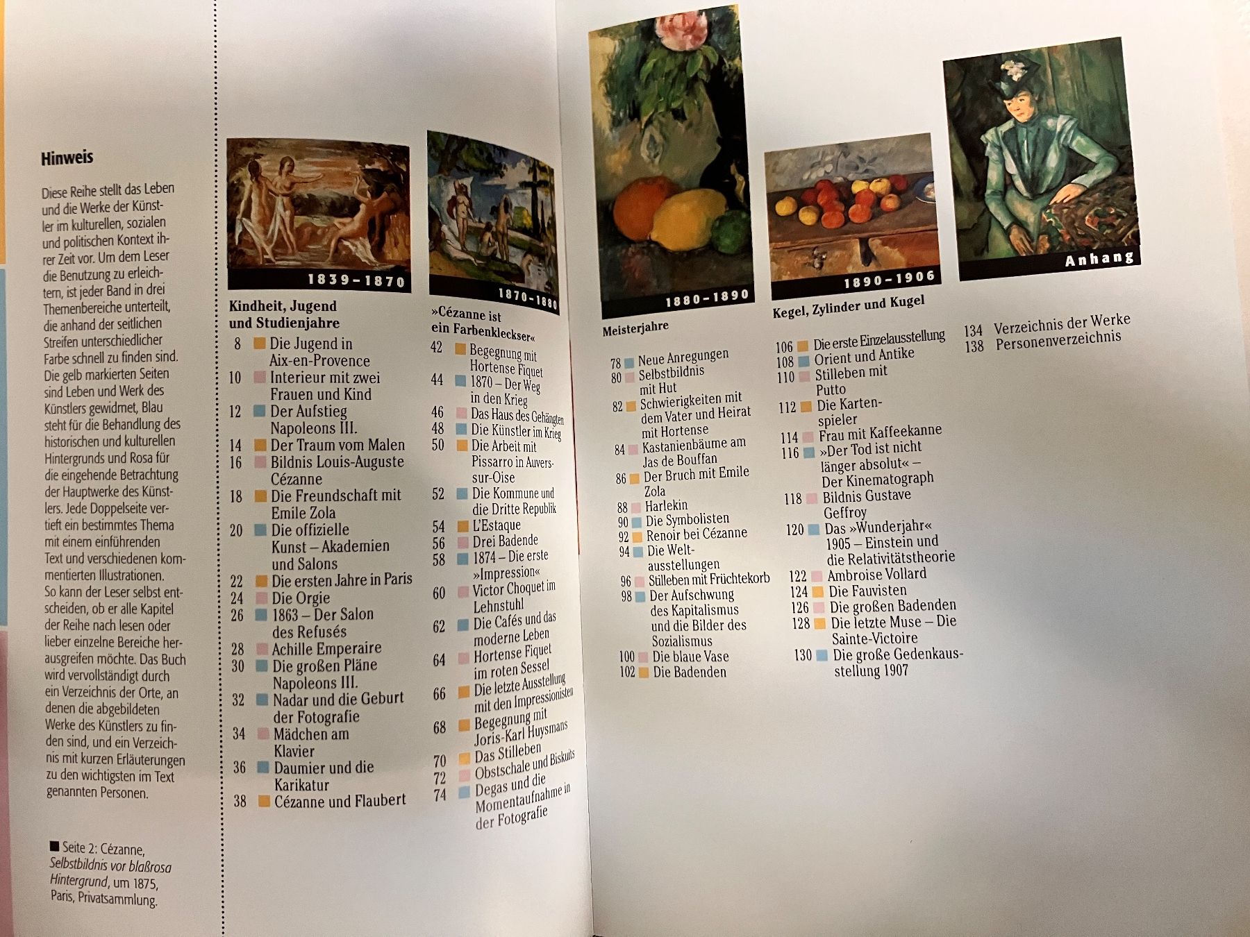 Libri: Cézanne  ;  berühmte Maler auf einen Blick – Usato da Zürich venduto da amarelapreto 1