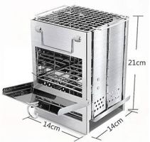 Mini Outdoor Camping Grill / Minigrill klappbar inkl. Tasche
