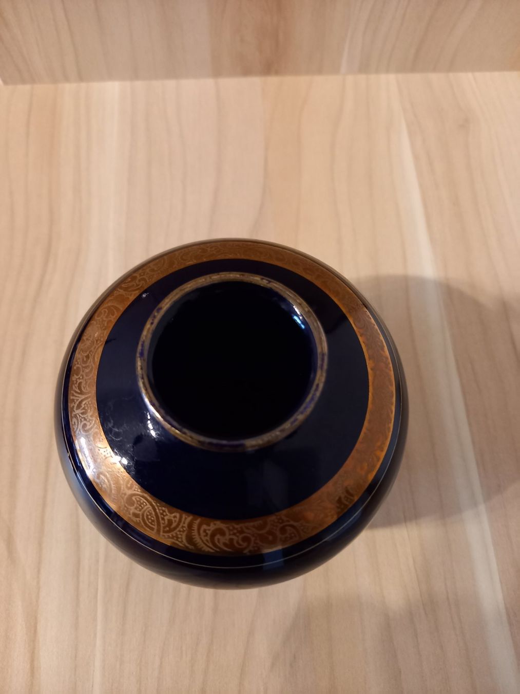 Vasen & Gefässe: Blumenvase Kunst Kronach Cobalt-blau – Gebraucht aus Unterentfelden von april20012 1