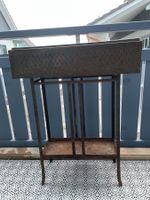 Antiker Blumenständer/Krippe Metall, Shabby Chic Look