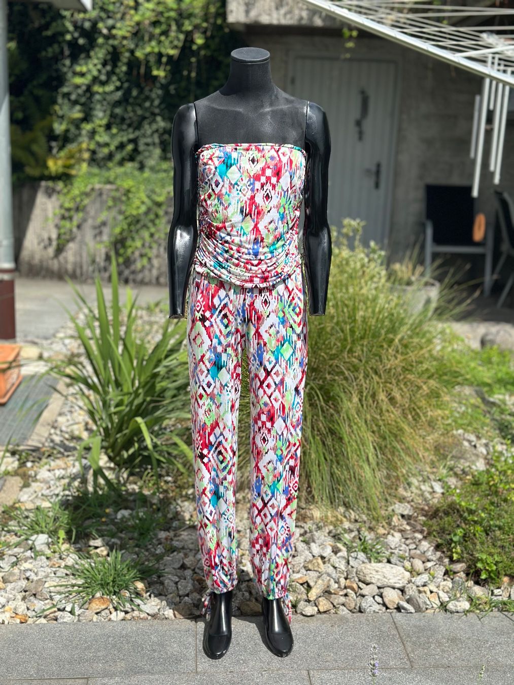 Tute: FIFILLES Jumpsuit bunt gemustert Gr. S/36 – Usato da Zufikon venduto da Modestil365 2