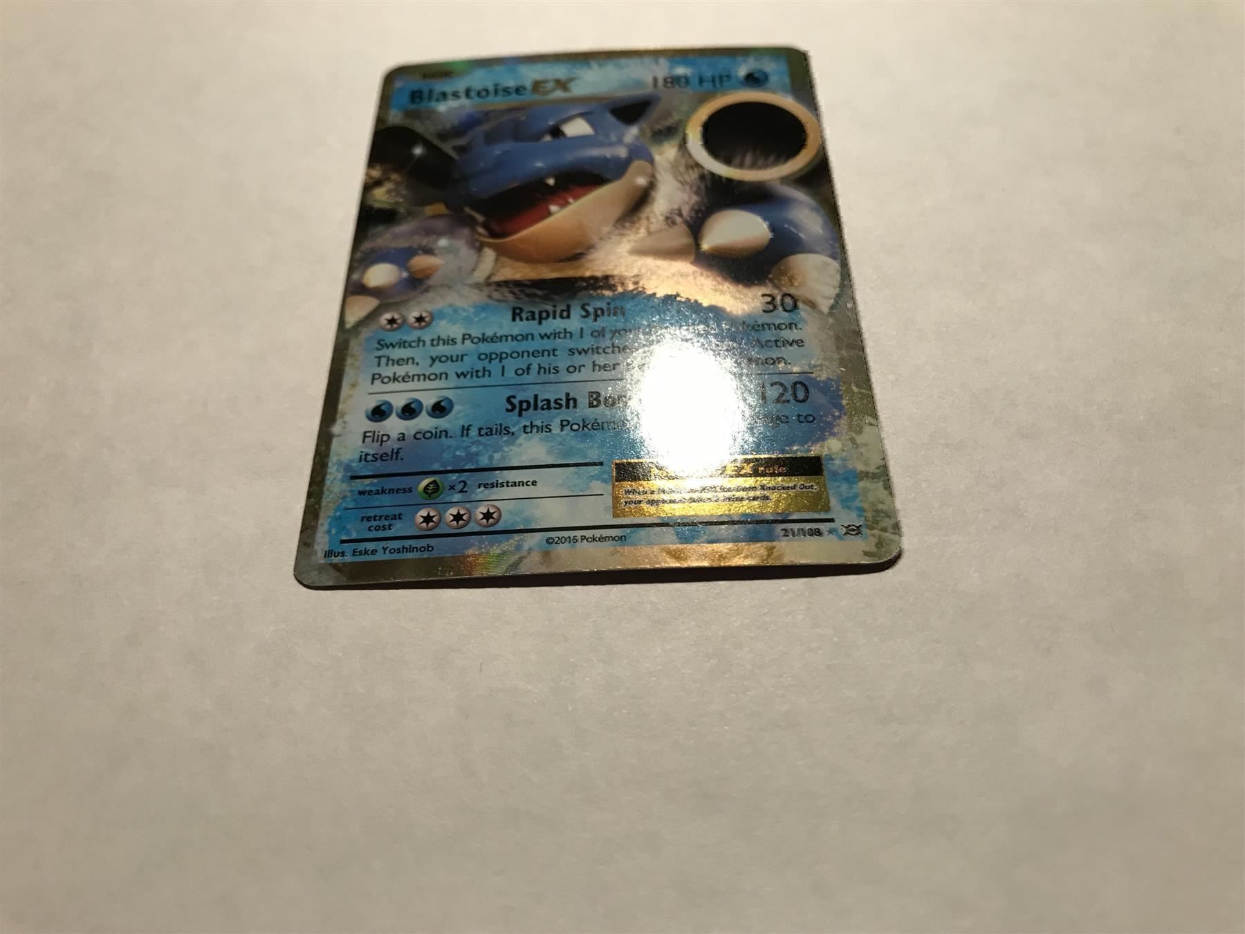 Pokémon Sammelbilder & Trading cards: Blastoise EX – Gebraucht aus Hagendorn von Pokecollectorch 4