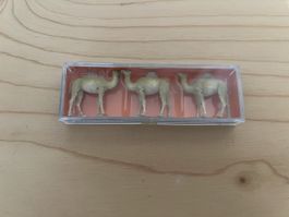 Figurines Preiser 20397 Dromadaires échelle H0 1:87