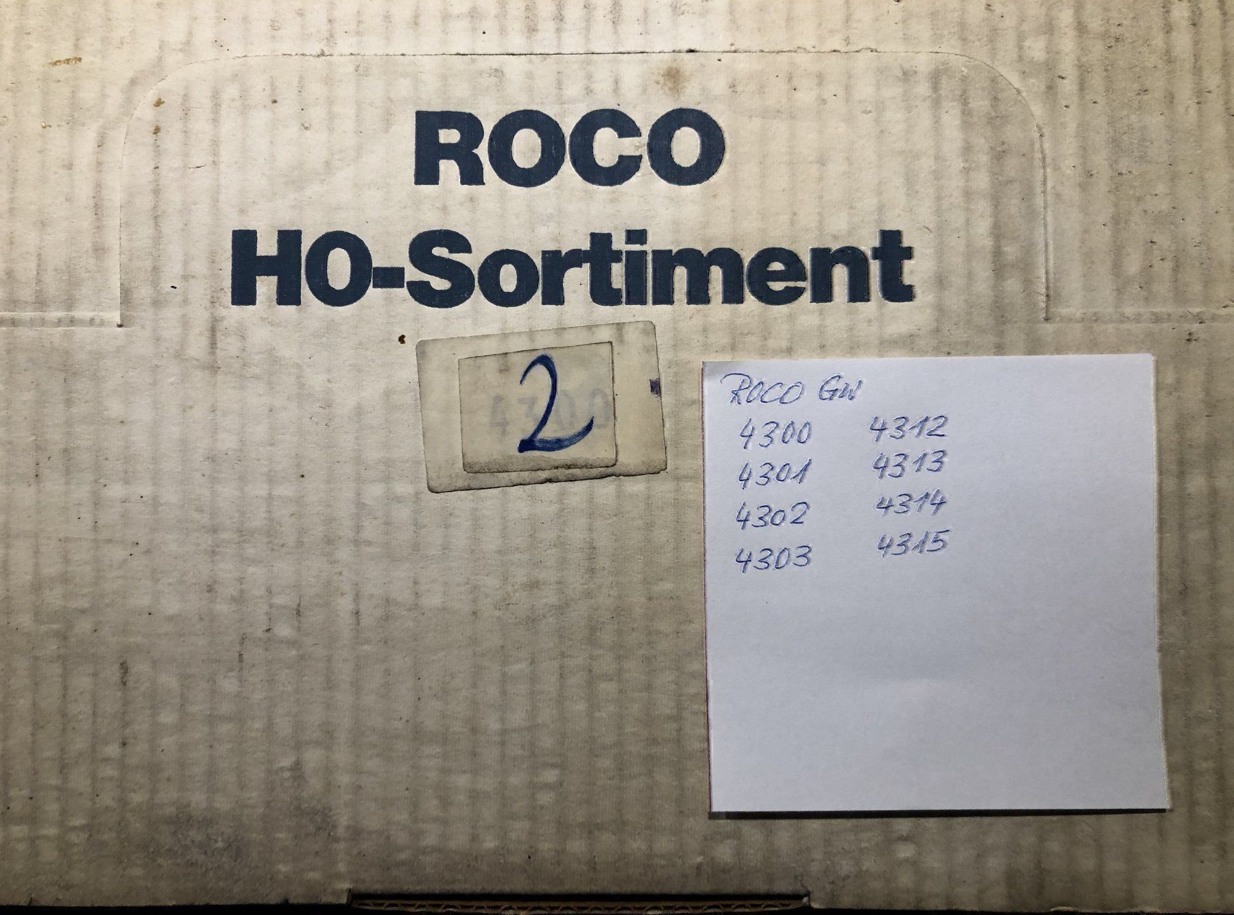Roco Modellini di ferrovie: ROCO H0 Sortiment Nr2 mit 8 Güterwagen – Nuovo e nell'imballaggio originale da Burgdorf venduto da Gedora 5