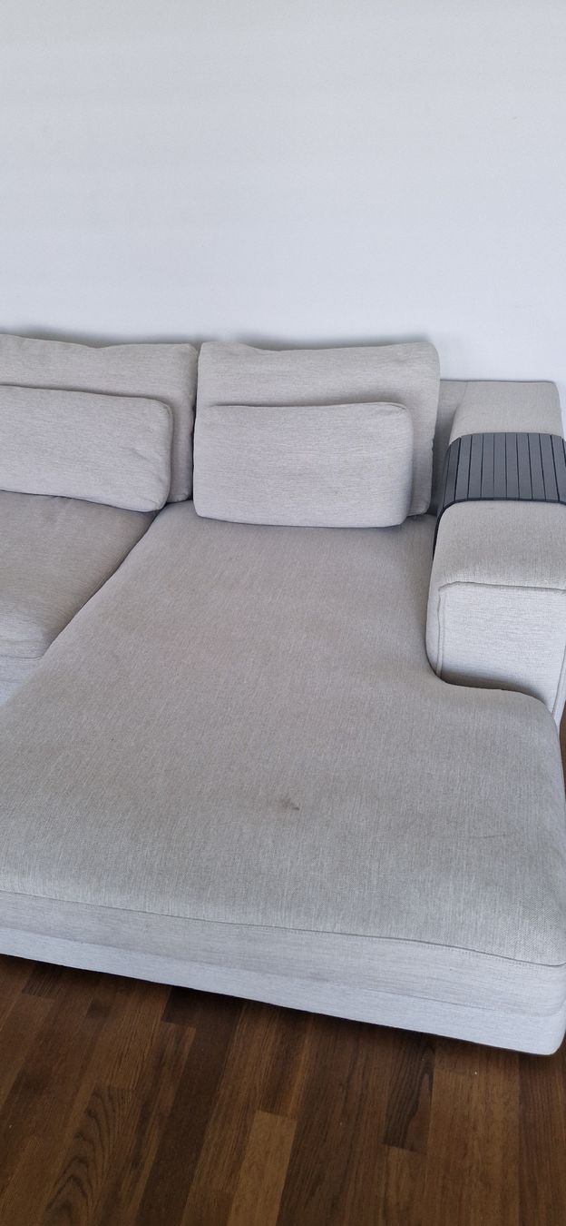 Pfister Divani: Modernes Ecksofa mit Longchair - guter Zustand – Usato da Zug venduto da pkbc 4