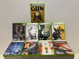 Post. gebr. Xbox 360 Spiele ab 1.-