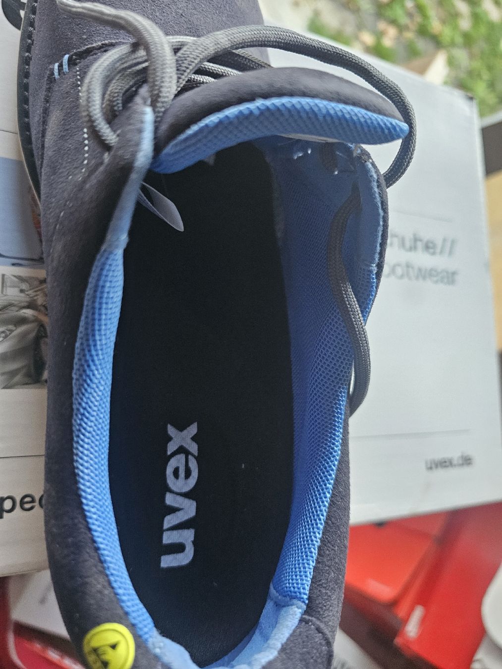 Uvex Scarpe da uomo: UVEX Sicherheitsschuhe gr.41 Neu – Nuovo e nell'imballaggio originale da Zunzgen venduto da Fleksi 1