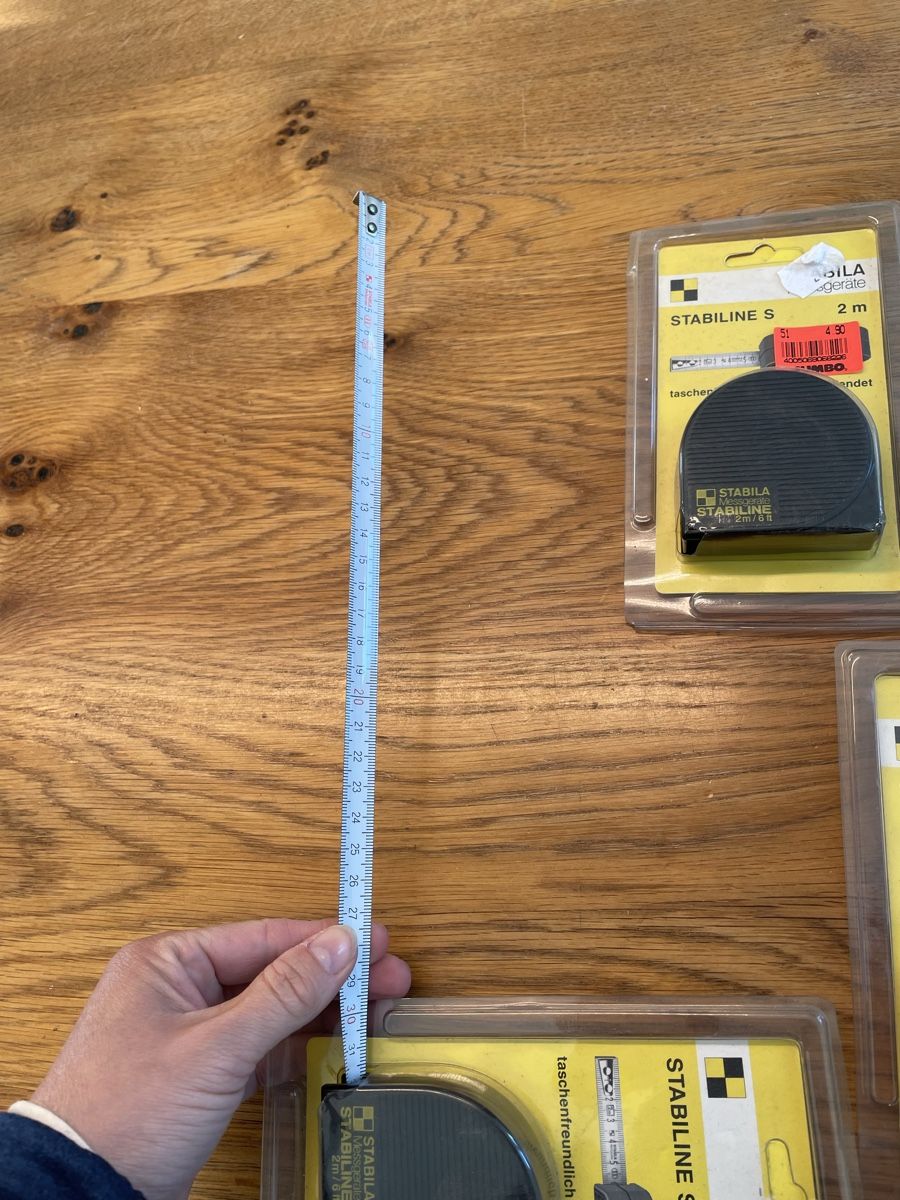 Misurare: Taschenbandmass, 2 m, 5 Stück im Set – Nuovo (secondo la descrizione) da Niederbüren venduto da poschti 4
