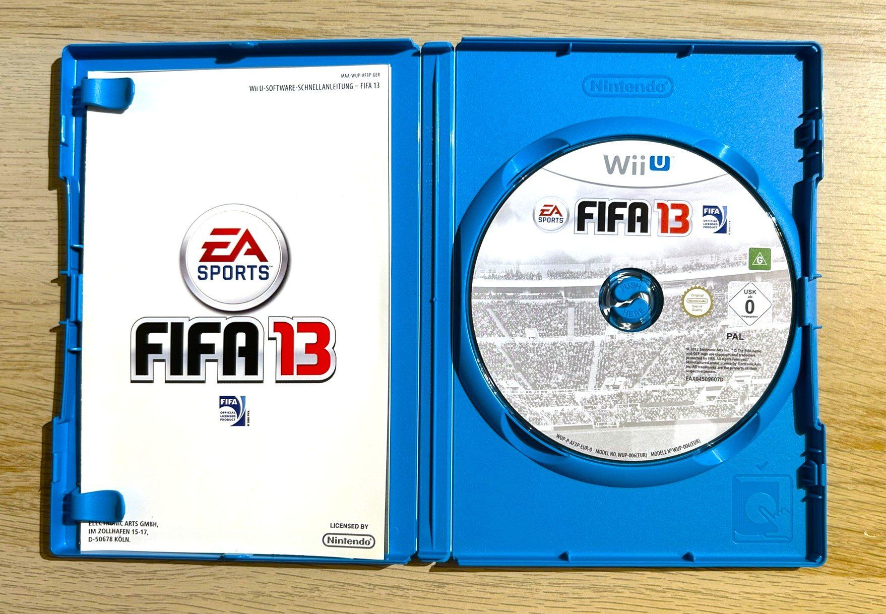 Nintendo Giochi: FIFA 13 Nintendo Wii U – Usato da St. Gallen venduto da Alpine.Arcade 2