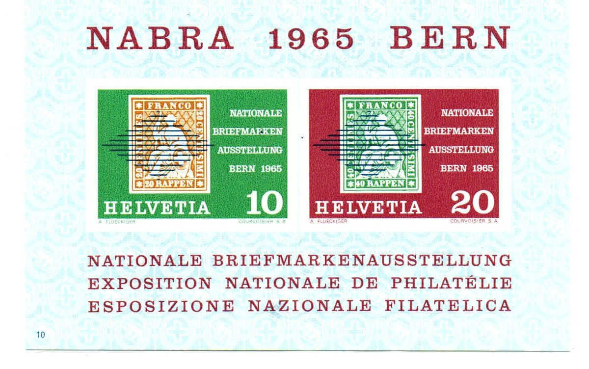Tutti i francobolli: NABA BERN 1965 – Usato da Petit-Lancy venduto da Pimose