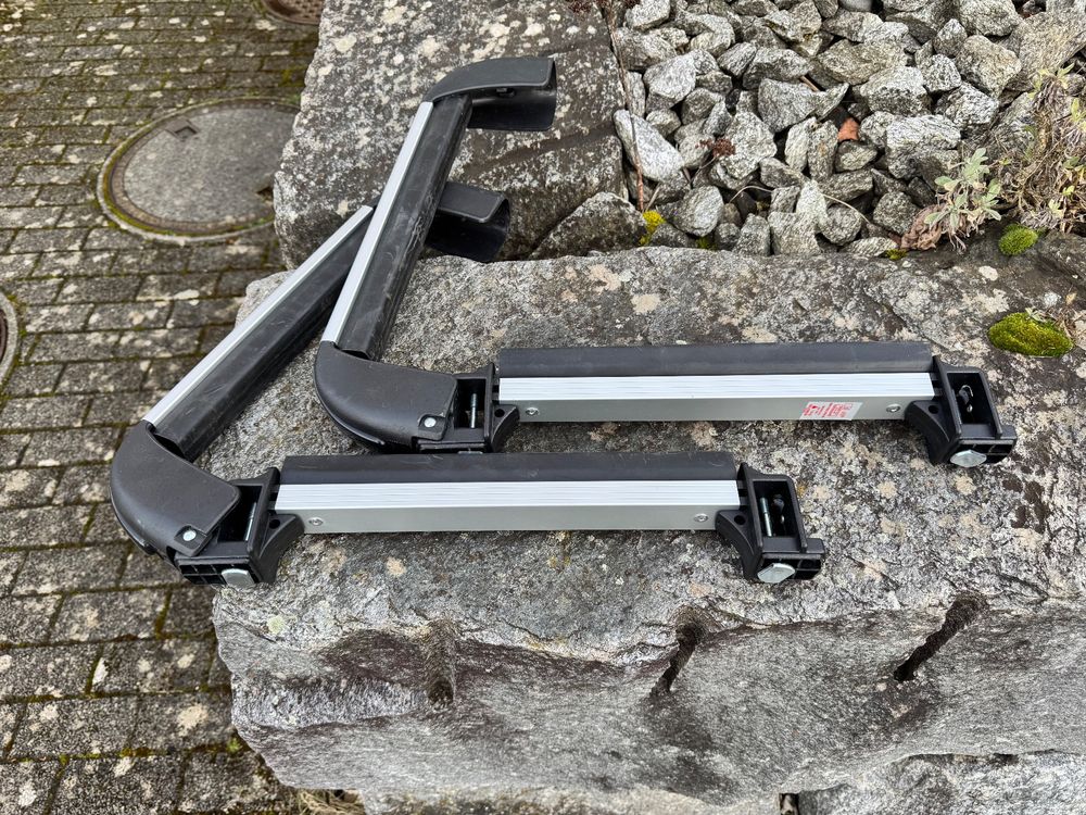 Produktbild von Kompatibel Mit Audi A3 5P Skiträger Mit Dachmagnet Für Auto, Magnetischer Ski, 2 Paar Ski Zugelassen Für Autodach, Kein Glas