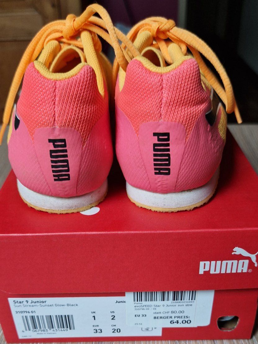 Puma Scarpe per ragazzi: Nagelschuhe Puma Gr. 33 – Usato da Belp venduto da Jenveux 2