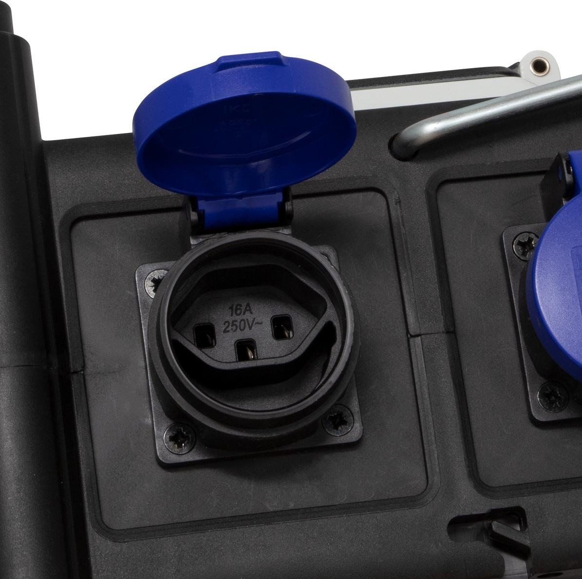 Elettrotecnica: Baustromverteiler Camping Verteiler Stromverteiler FI Schutz – Nuovo (secondo la descrizione) da Sulz LU venduto da Elektrofachverkauf 7