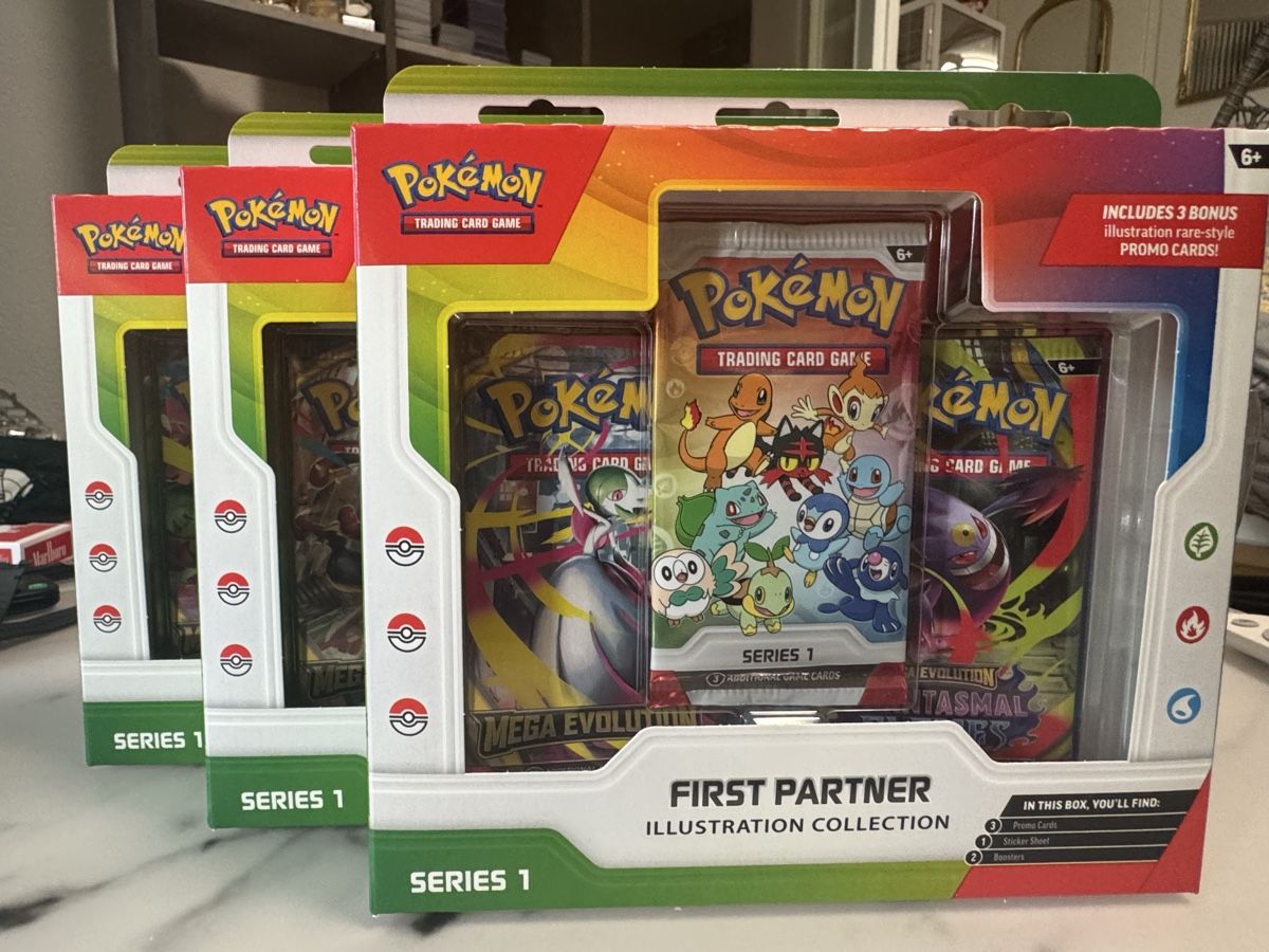Pokémon Sammelbilder & Trading cards: Pokémon First Partner Illustration Collection Serie 1 3x – Neu und originalverpackt aus Schlieren von Villy87