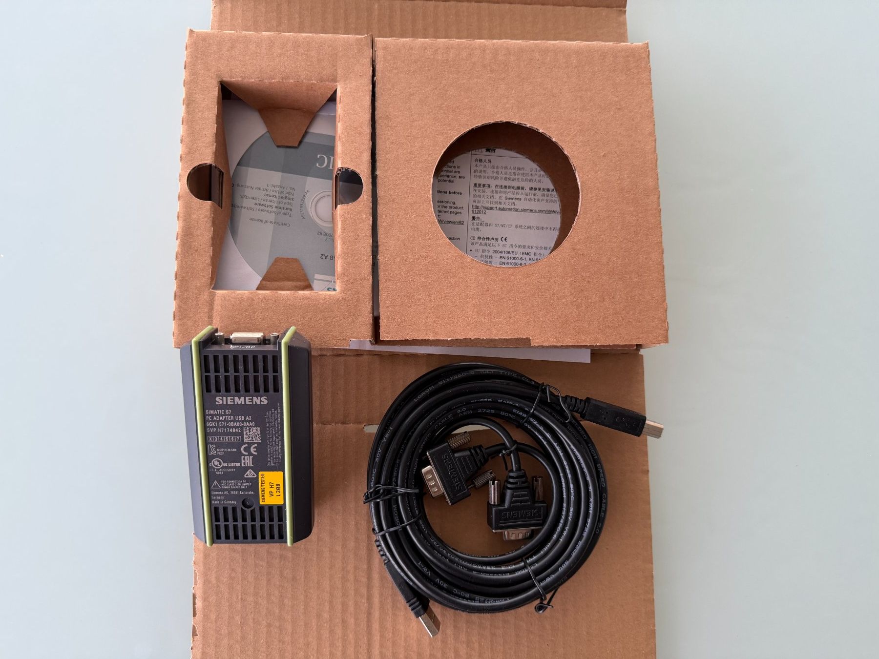Siemens Componenti elettronici: Simatic Profinet USB PC Adapter A2 – Nuovo (secondo la descrizione) da Eschenbach LU venduto da ont_6hmh 3