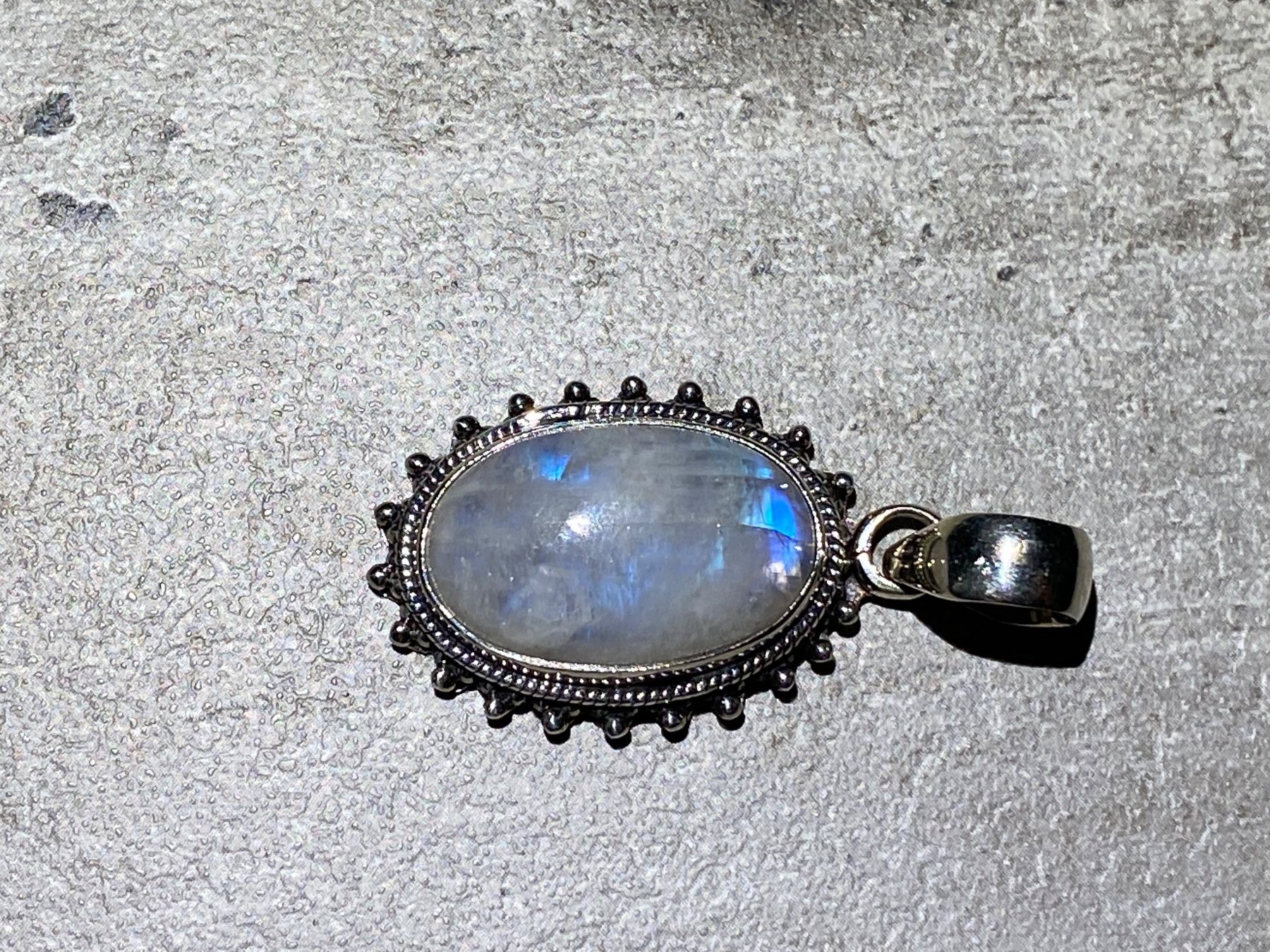 Ciondoli: Moonstone Silber 925 Anhänger orientalisch – Nuovo e nell'imballaggio originale da Laax venduto da Kiki_Kingdom3 9