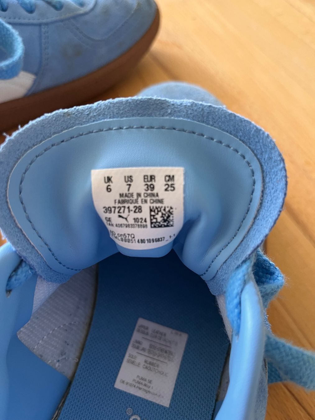 Puma Herrenschuhe: Puma Palermo Turnschuh Grösse 39 – Gebraucht aus Zürich von Olivia06 1