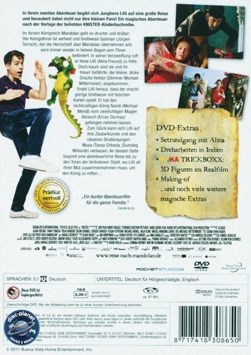 Alle DVDs: DVD - Hexe Lilli 1+2 – Gebraucht aus Embrach von disc-planet 3