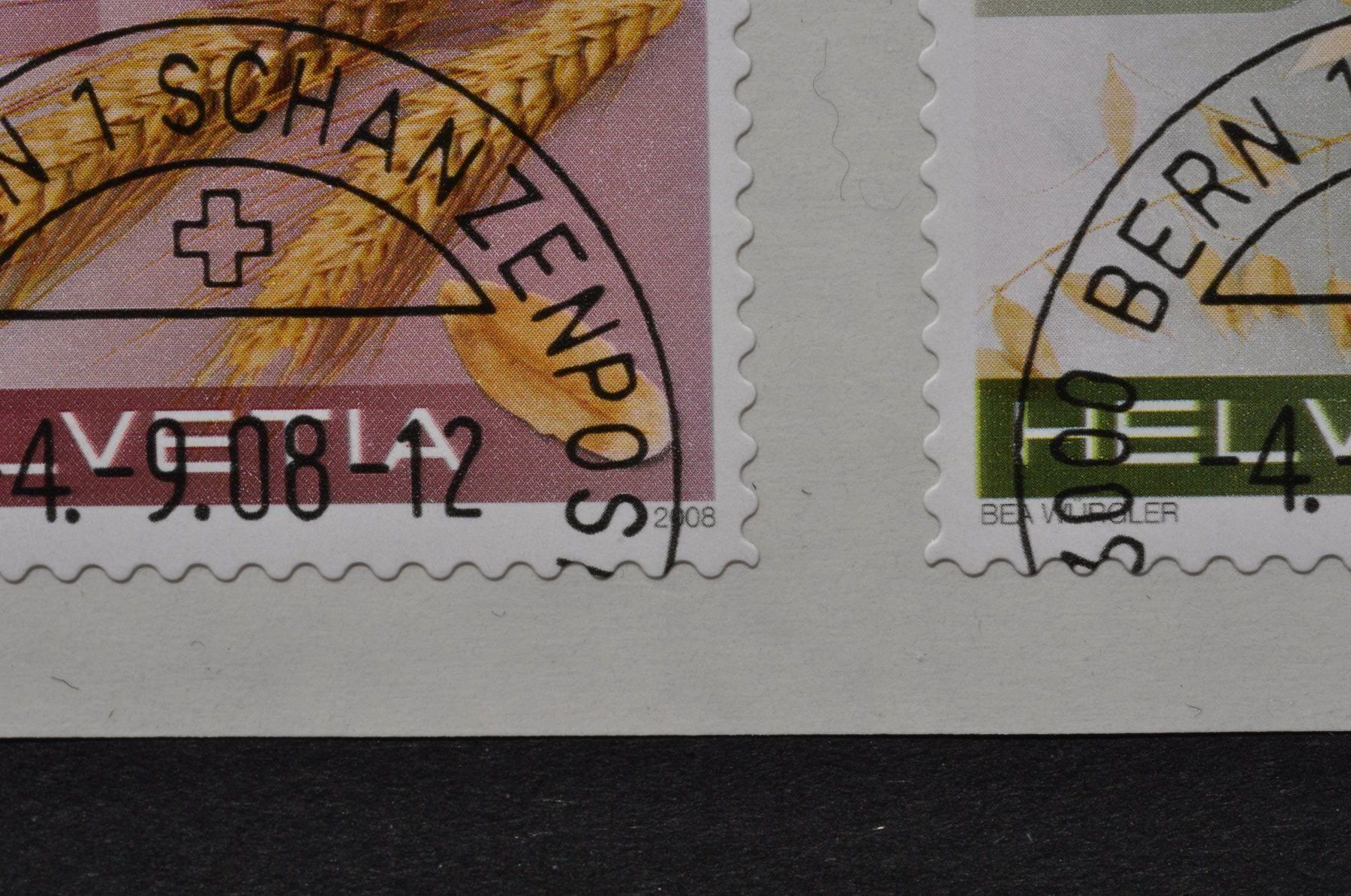 Tutti i francobolli: Abart Getreide 2008 ET Stempel – Nuovo (secondo la descrizione) da Worb venduto da Buespy 1