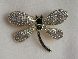 Luxus Elegante  Brosche Farbe: Gold